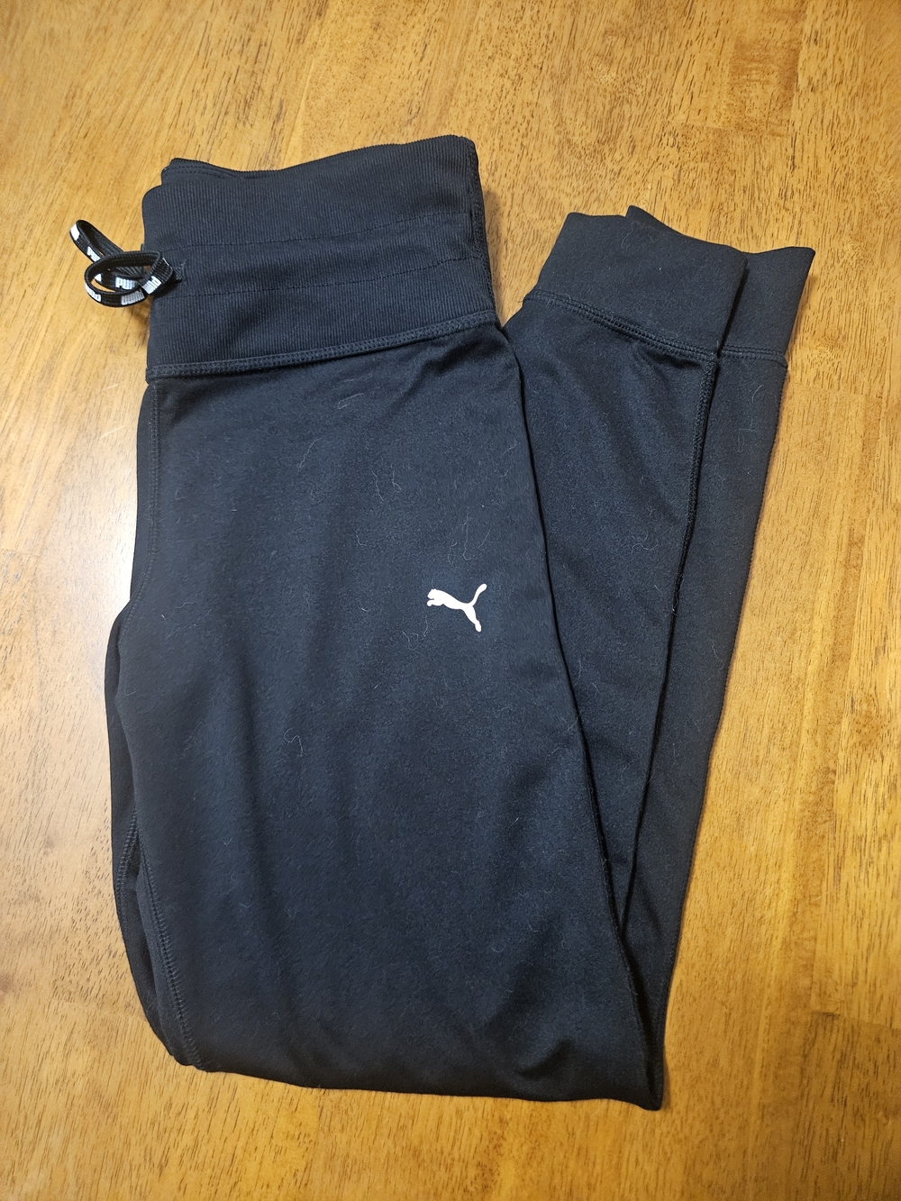 Puma Kids' Black Athletic Leggings